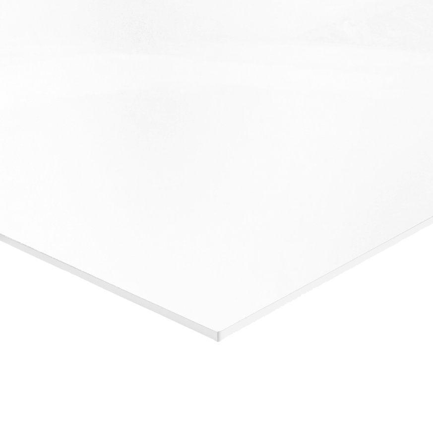 Laminato Abet 405 bianco porcellana FULL COLOR Fin lucidocon velo