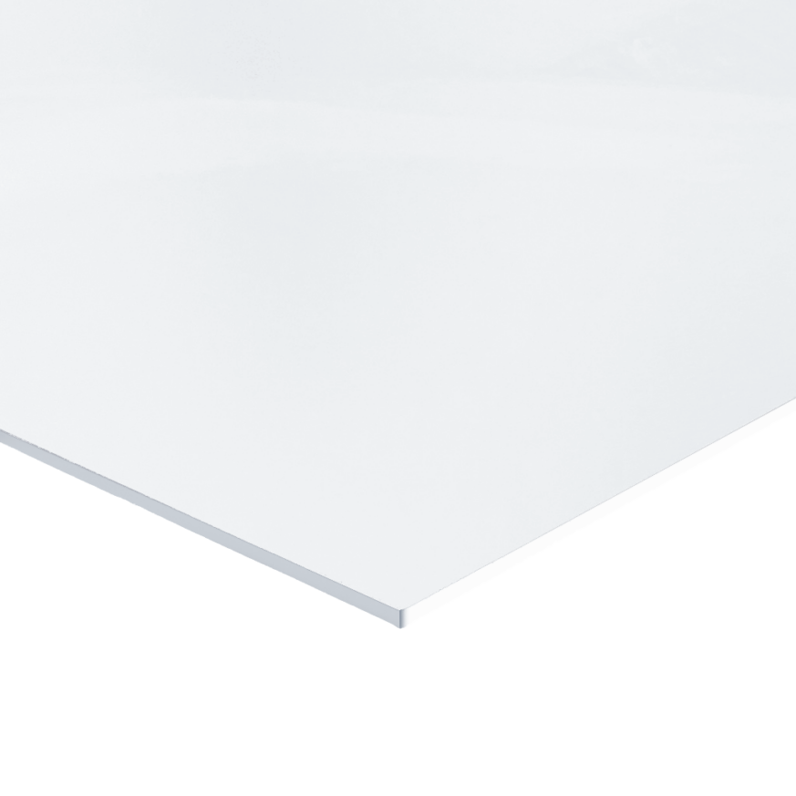 Laminato Abet 410 bianco ghiaccio FULL COLOR Fin lucido con velo